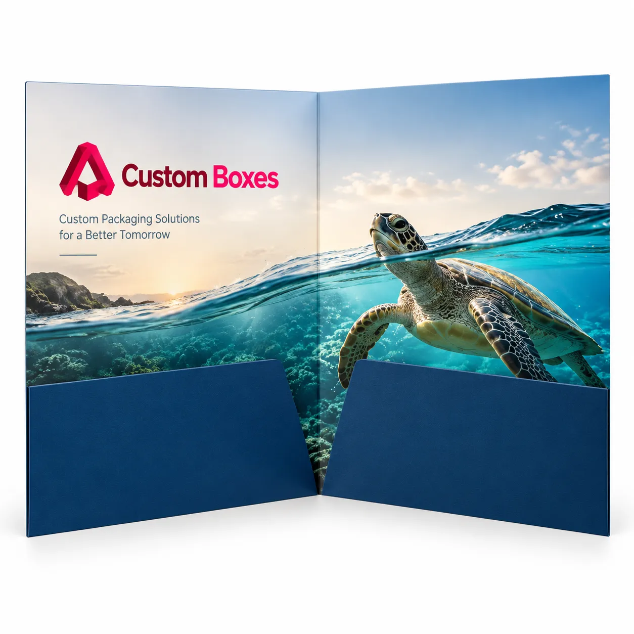 2 Pocket Presentation Folder - Image 2